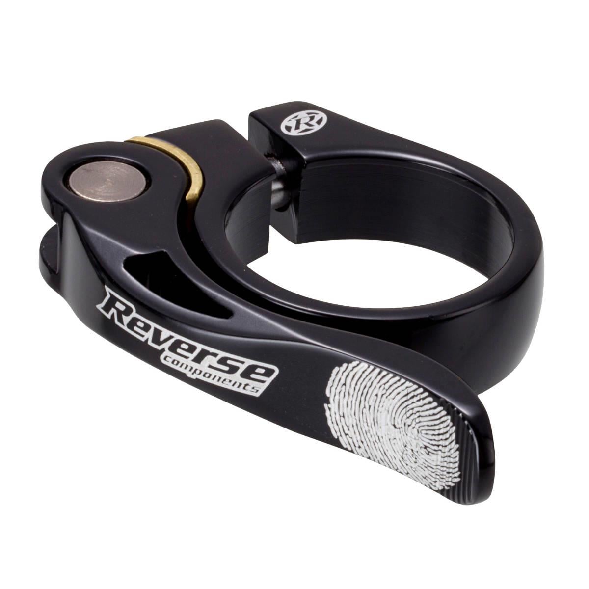 Reverse Long Life sēdekļa stutes skava | 31.8mm | Black