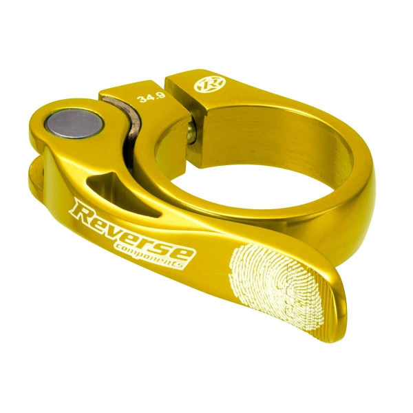 Reverse Long Life sēdekļa stutes skava | 34.9mm | Gold