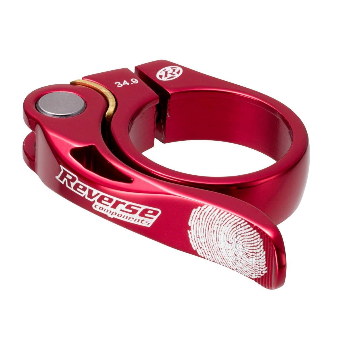Reverse Long Life sēdekļa stutes skava | 34.9mm | Red