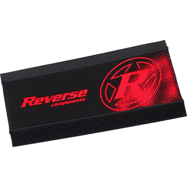 Reverse Components Neoprene rāmja ķēdes aizsargs | Melns - sarkans