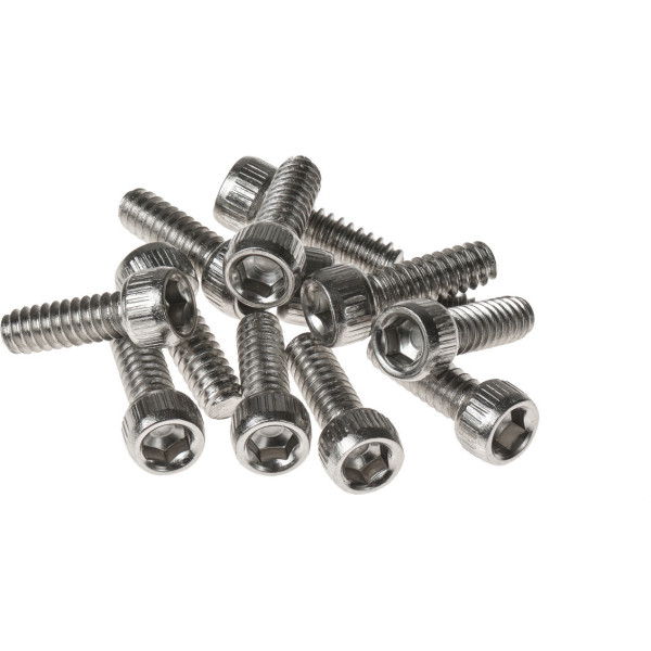 Reverse Components Steel Large 13 mm skrūves Escape Pro, Black One, Base pedāļiem | Sudraba krāsā