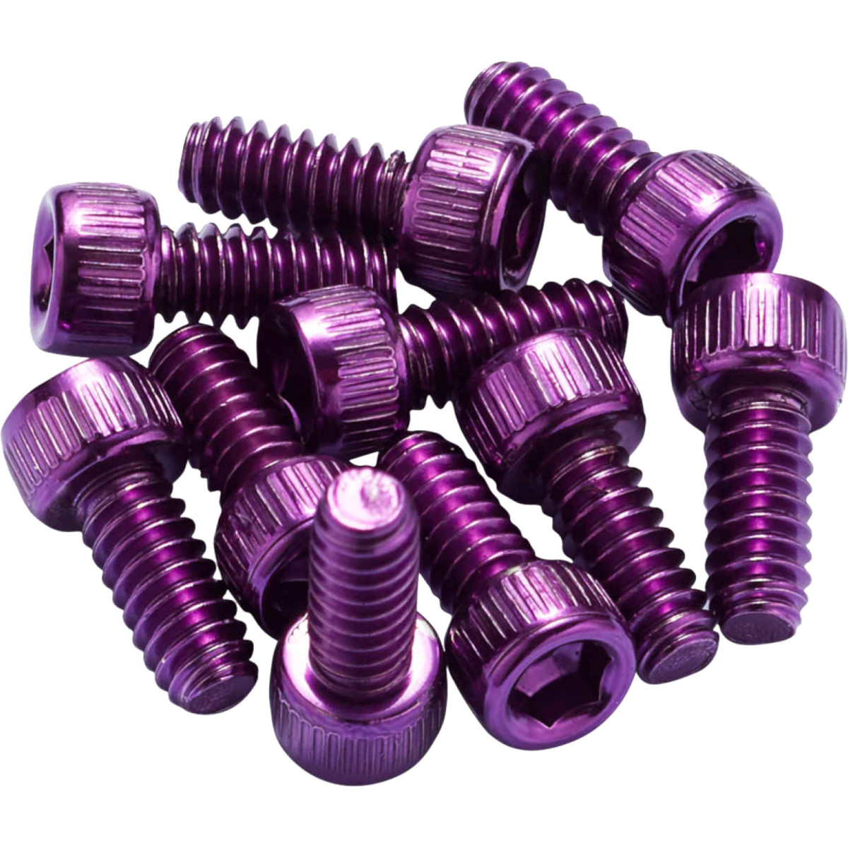 Reverse Components Steel Medium 11 mm skrūves Escape Pro, Black One, Base pedāļiem | Purple