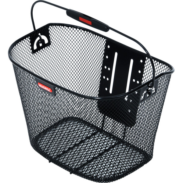 Rixen & Kaul KLICKfix Uni stūres velosipēda grozs | Black