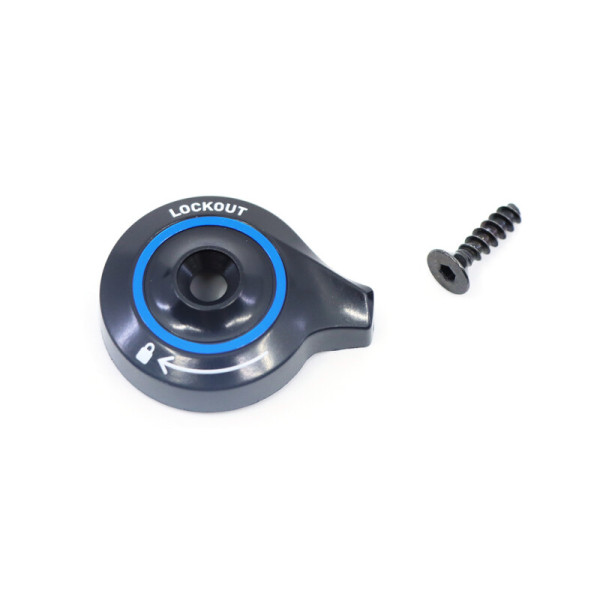 RockShox kompresijas regulēšanas pogas komplekts | Crown Turnkey Lockout Damper | XC30 TK (B3-B4) / 30S TK (A5) / Judy S TK (A2) / Recon TK (A2-B1)