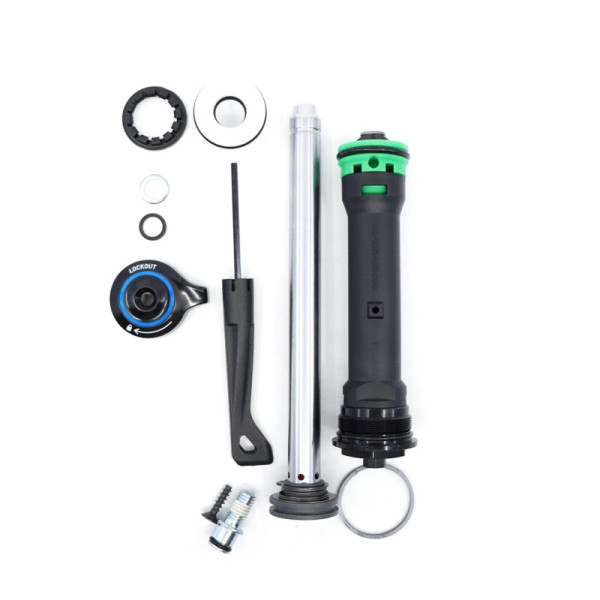 RockShox dakšas amortizatora montāžas komplekts | Crown Turnkey 27.5 80-100mm | XC30 A1-A3/30 Silver A1