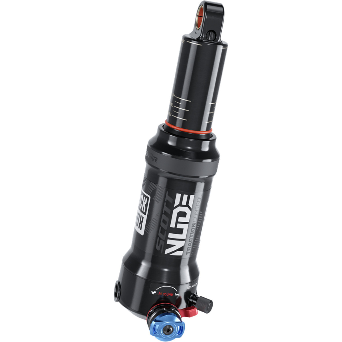 Rockshox Deluxe Nude RLC3 Debon Air aizmugurējais amortizators | Trunnion