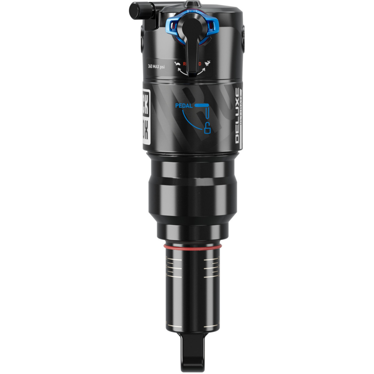 RockShox Deluxe Ultimate RCT Debon Air amortizators | Trunnion