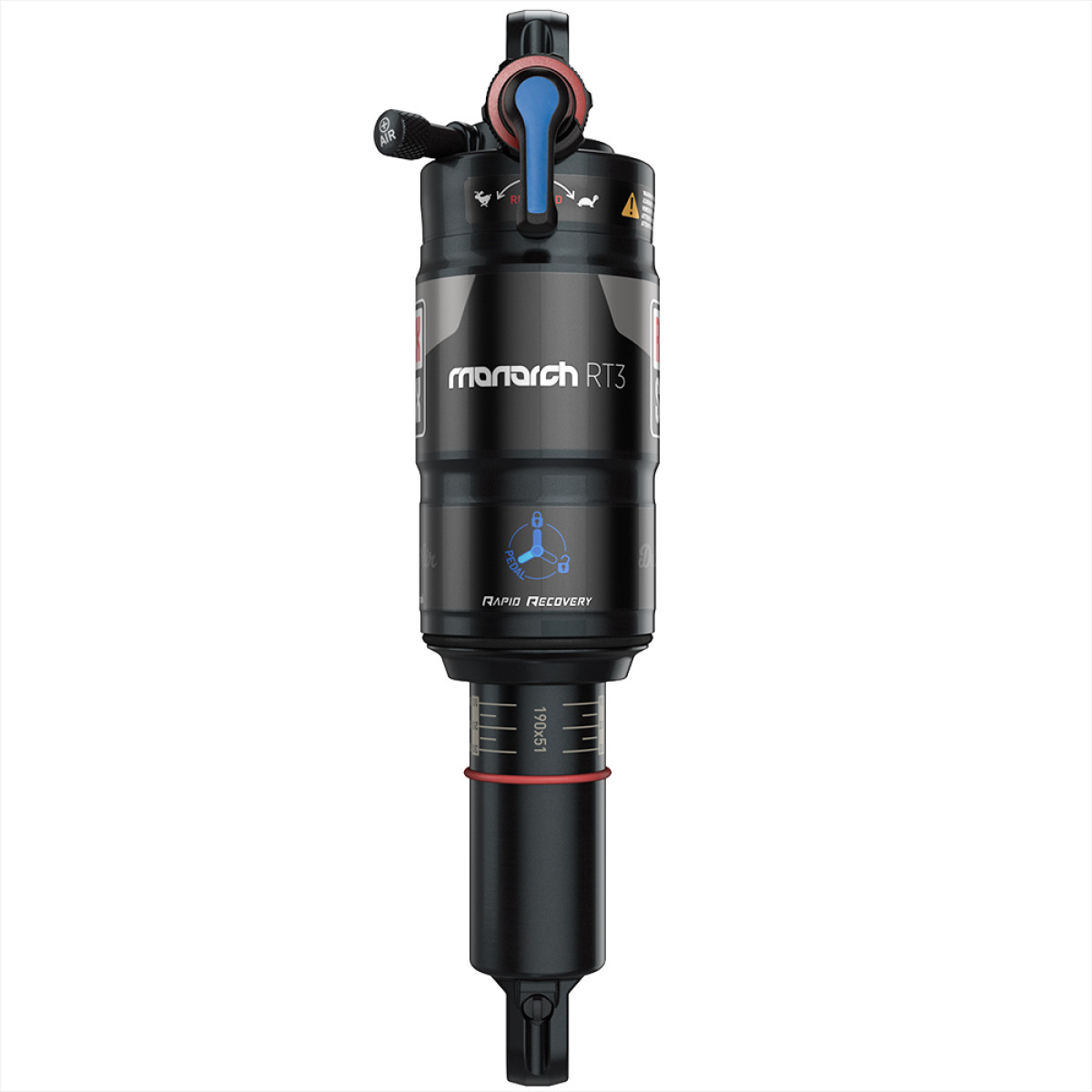 RockShox Monarch RT3 aizmugurējais amortizators | Trek | Mid-Mid