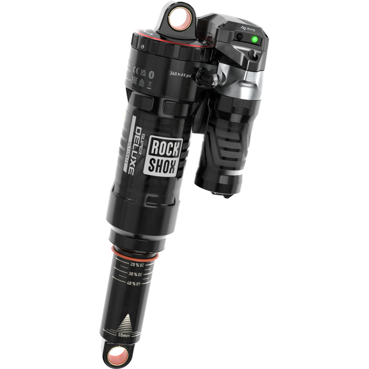 RockShox Super Deluxe Ultimate Flight Attendant DebonAir Progressive amortizators | Stumpjumper EvoS2-S6 2021+