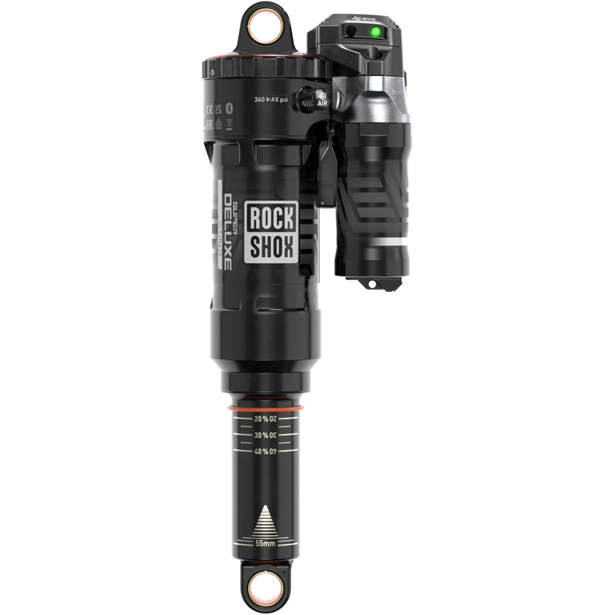 RockShox Super Deluxe Ultimate Flight Attendant DebonAir Progressive amortizators | Stumpjumper EvoS2-S6 2021+
