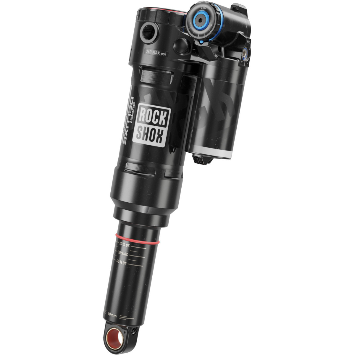 RockShox Super Deluxe Ultimate RC2T DebonAir Linear amortizators | Trunnion
