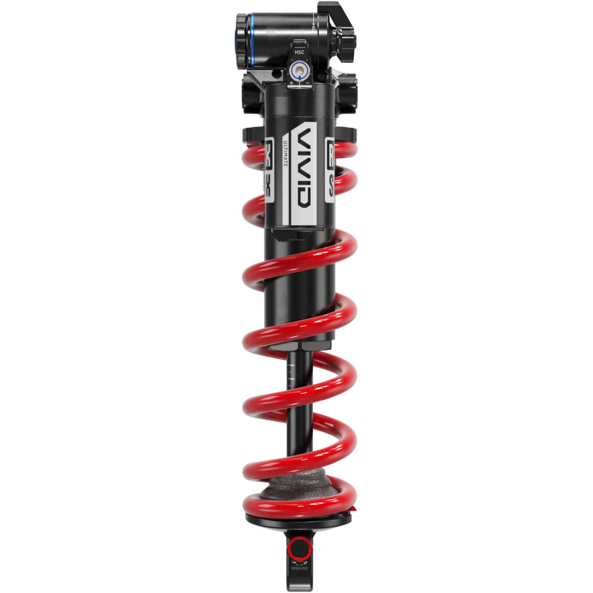 RockShox Vivid Coil Ultimate RC2T amortizators | Trunnion