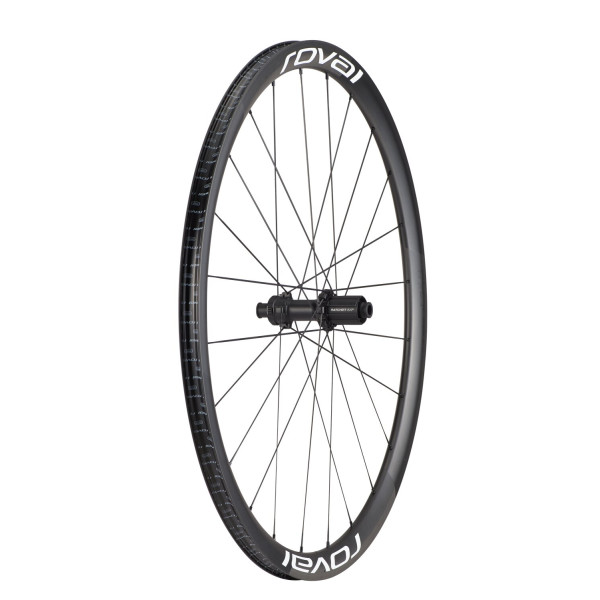 Roval Alpine CLX II aizmugurējais rats | Satin Carbon - Gloss White