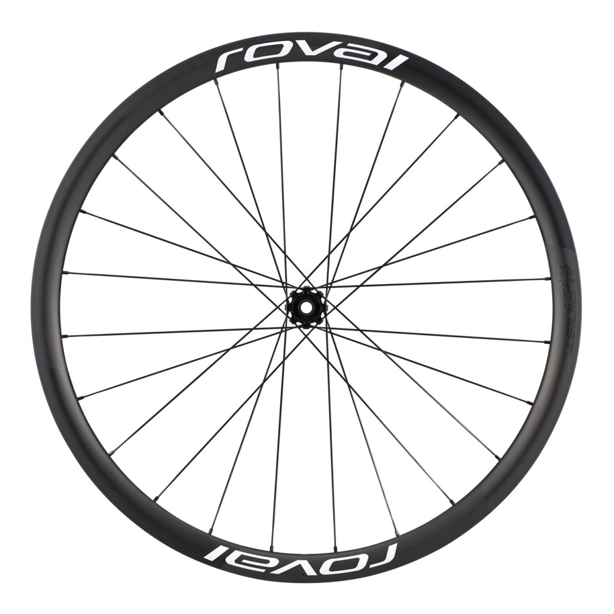 Roval Alpine CLX II aizmugurējais rats | Satin Carbon - Gloss White