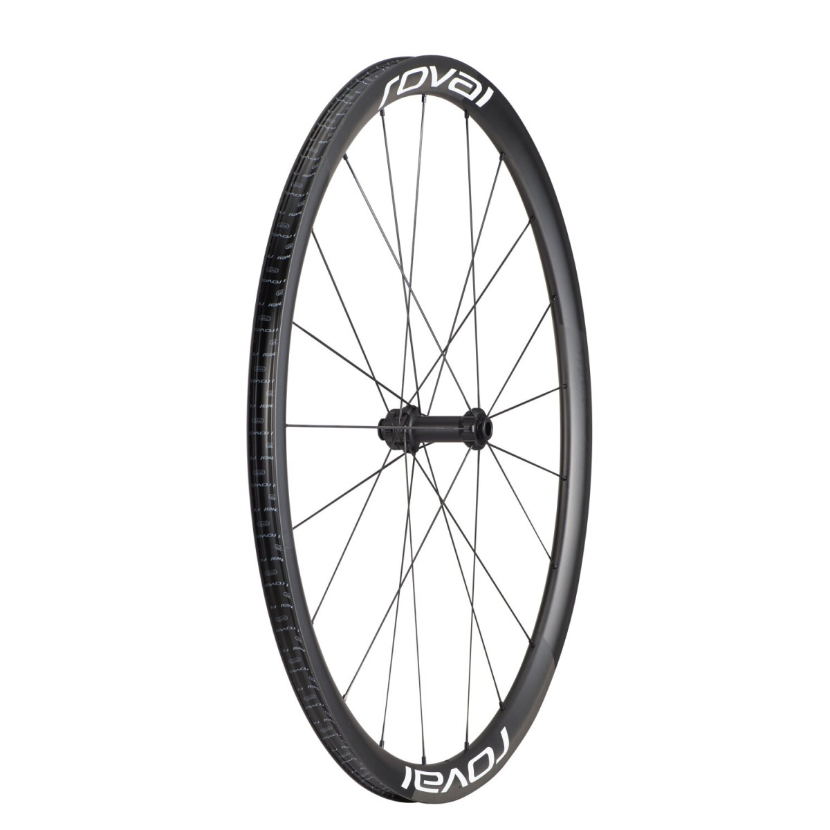 Roval Alpine CLX II priekšējais rats | Satin Carbon - Gloss White