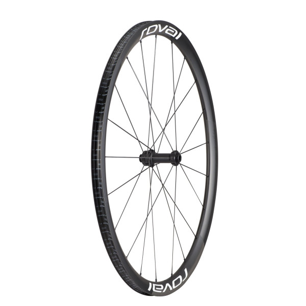 Roval Alpine CLX II priekšējais rats | Satin Carbon - Gloss White