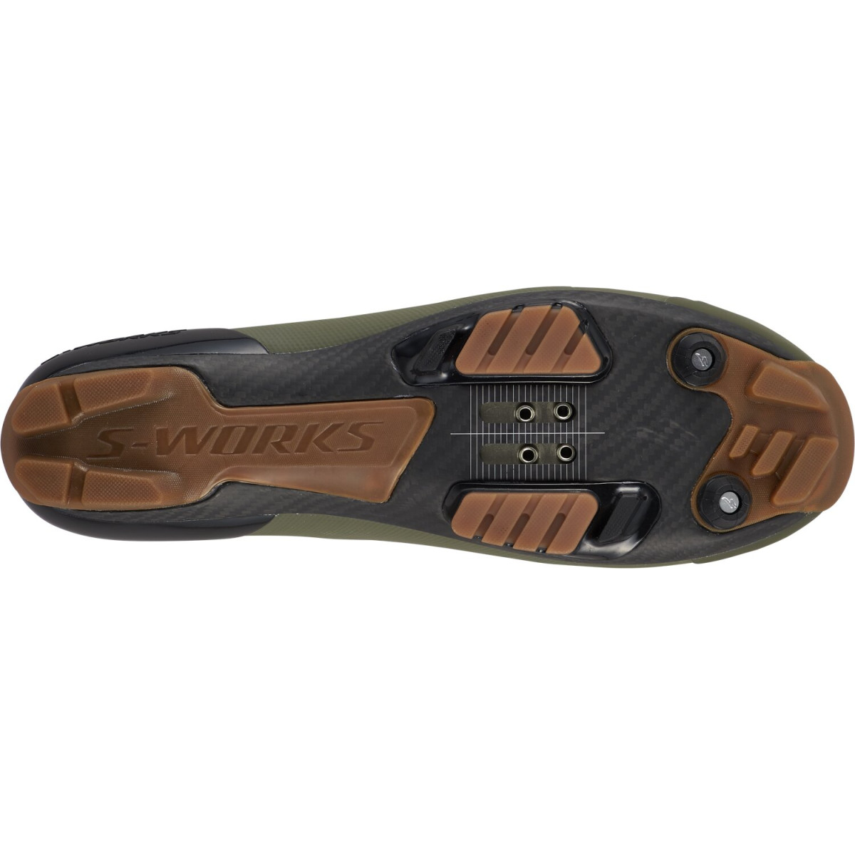 S-Works Recon Lace Gravel velo apavi | Oak Green