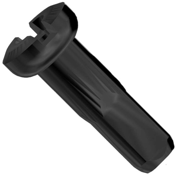 Sapim Polyax Brass Secure 14G Nipple | 2 x 14 mm | Black Sapim Polyax Brass Secure 14G Nipple | 2 x 14 mm | Black