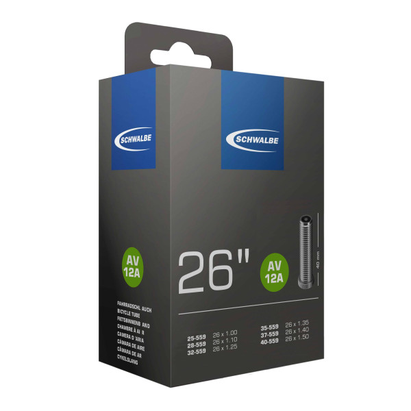 Schwalbe 26" kamera Nr. 12A | AV 40mm | 25/40-559 Schwalbe 26" kamera Nr. 12A | AV 40mm | 25/40-559