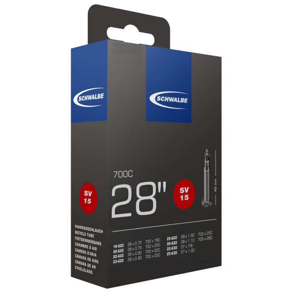 Schwalbe 28" kamera Nr. 15 | SV | 18/28-622/630