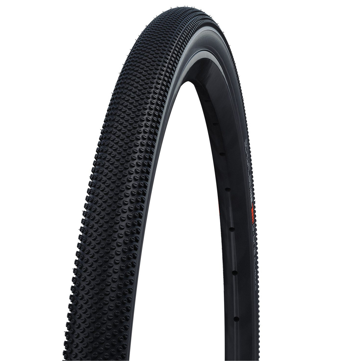 Schwalbe G-One Allround Performance RaceGuard TLR 27.5" Addix Green salokāma riepa | Black