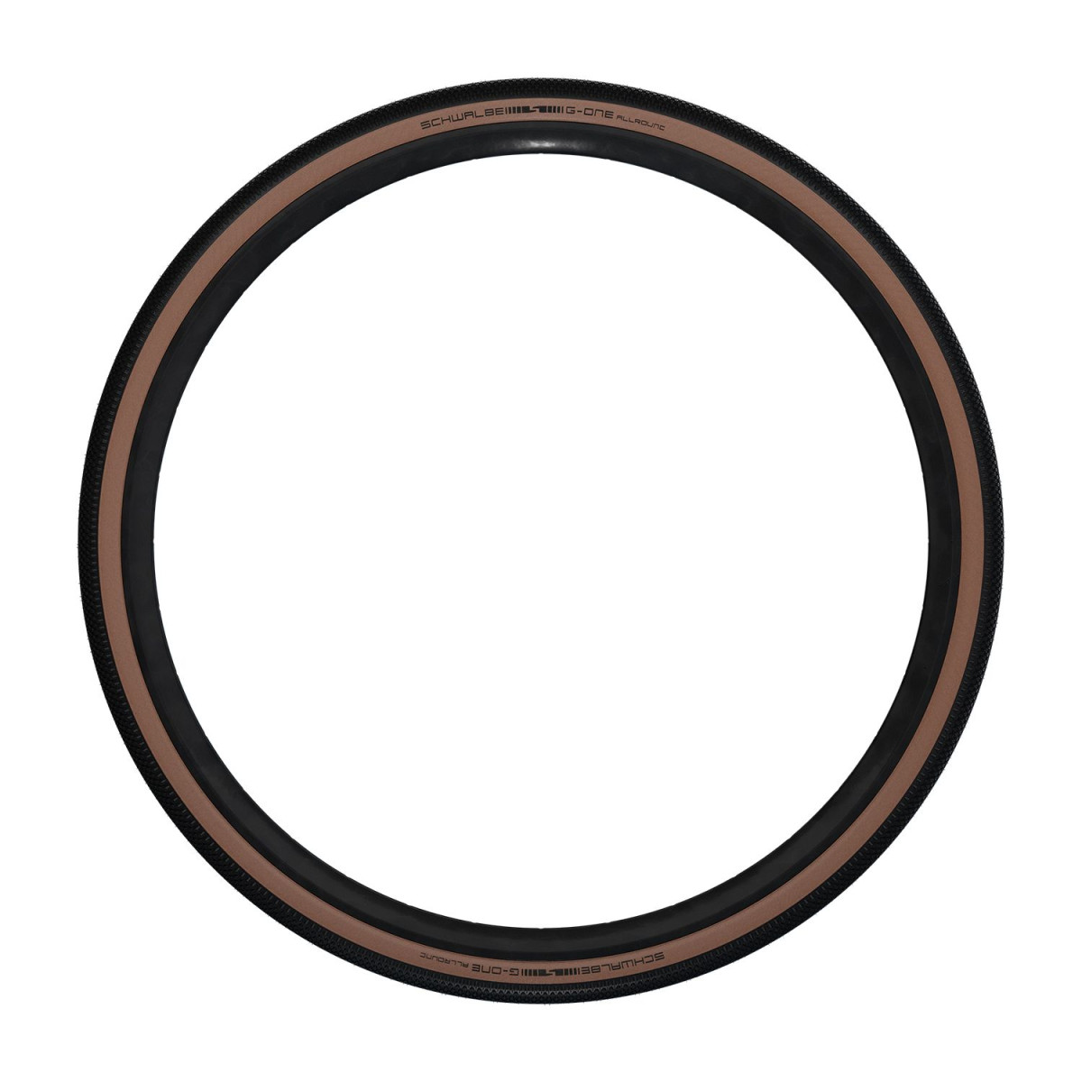 Schwalbe G-One Allround Performance RaceGuard TLR 28" Addix Green salokāmā riepa | Bronze Sidewall