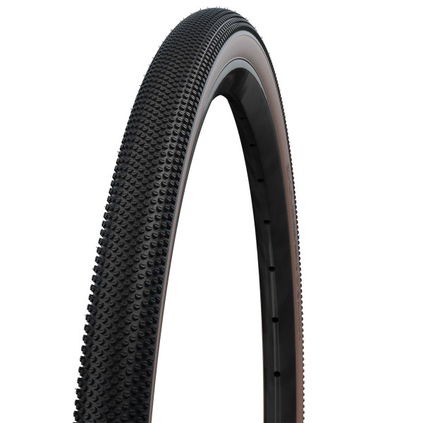 Schwalbe G-One Allround Performance RaceGuard TLR 28" Addix Green salokāmā riepa | Bronze Sidewall
