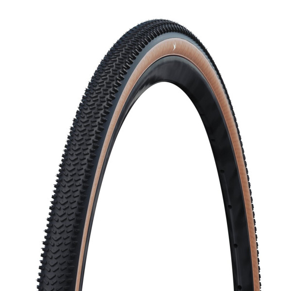 Schwalbe G-One R PRO Race V-Guard TLE 28" Addix Race saliekamā riepa | Caurspīdīga sānu siena