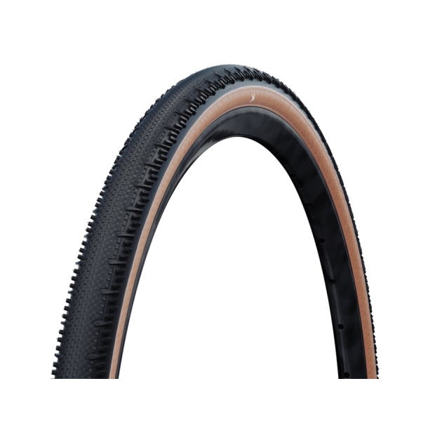 Schwalbe G-One RS PRO Super Race Evolution Line TLR 28" Addix Race saliekamā riepa | Melna - caurspīdīga
