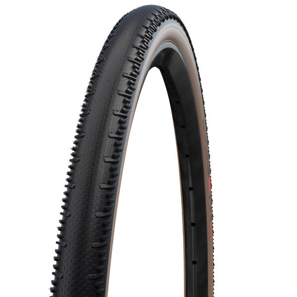 Schwalbe G-One RS PRO V-Guard 28" Addix Race saliekamā riepa | Melna - caurspīdīga Schwalbe G-One RS PRO V-Guard 28" Addix Race saliekamā riepa | Melna - caurspīdīga