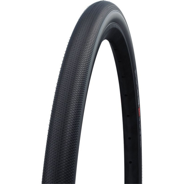 Schwalbe G-One Speed Evo Super Ground V-Guard 28" Addix SpeedGrip E-25 salokāma riepa | Black