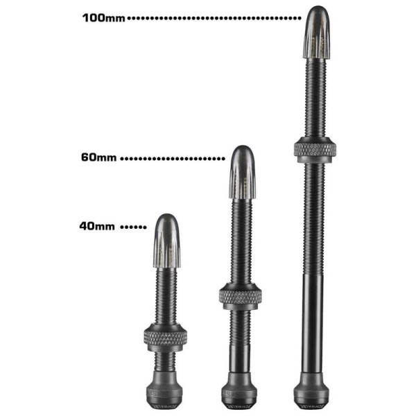 Schwalbe SV bezkameru ventiļu komplekts (2 gab.) Schwalbe SV bezkameru ventiļu komplekts (2 gab.)