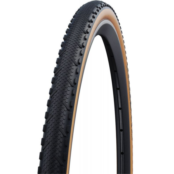 Schwalbe X-One Speed Performance RaceGuard 28" Addix salokāmā riepa | Classic Sidewall