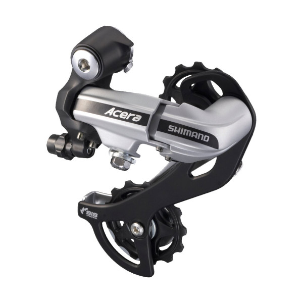 Shimano Acera RD-M360 SGS aizmugurējais pārslēdzējs | 7/8 ātruma, sudraba krāsā
