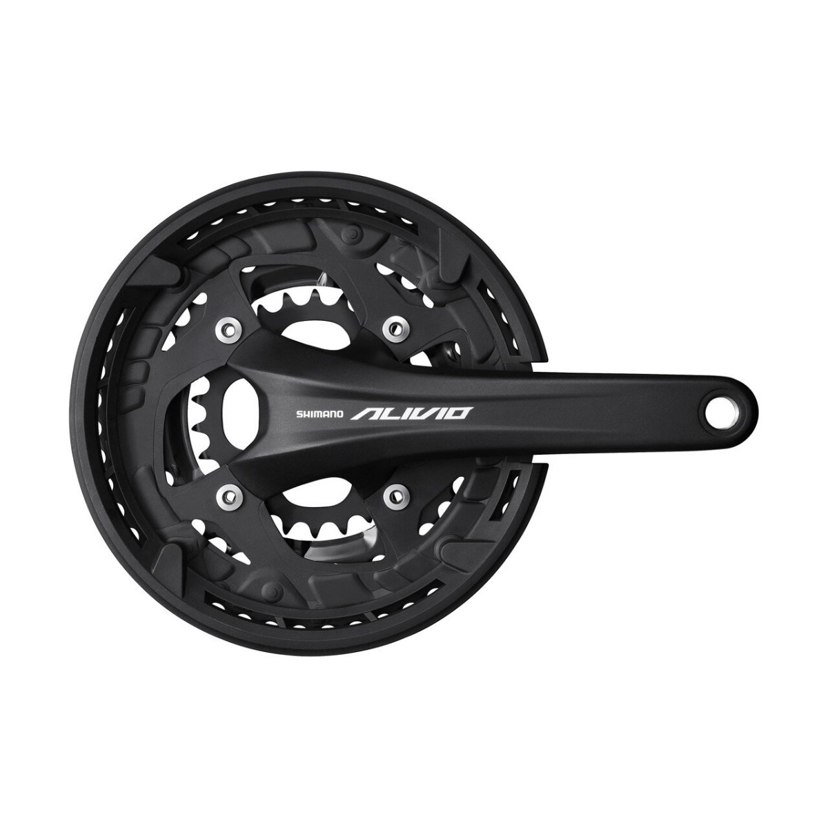Shimano Alivio FC-T4060 klaņi | 48-36-26, 3x9 ātrumi