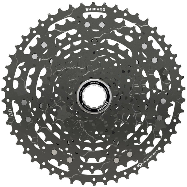 Shimano CUES CS-LG400 Linkglide kasete, 11 ātrumu