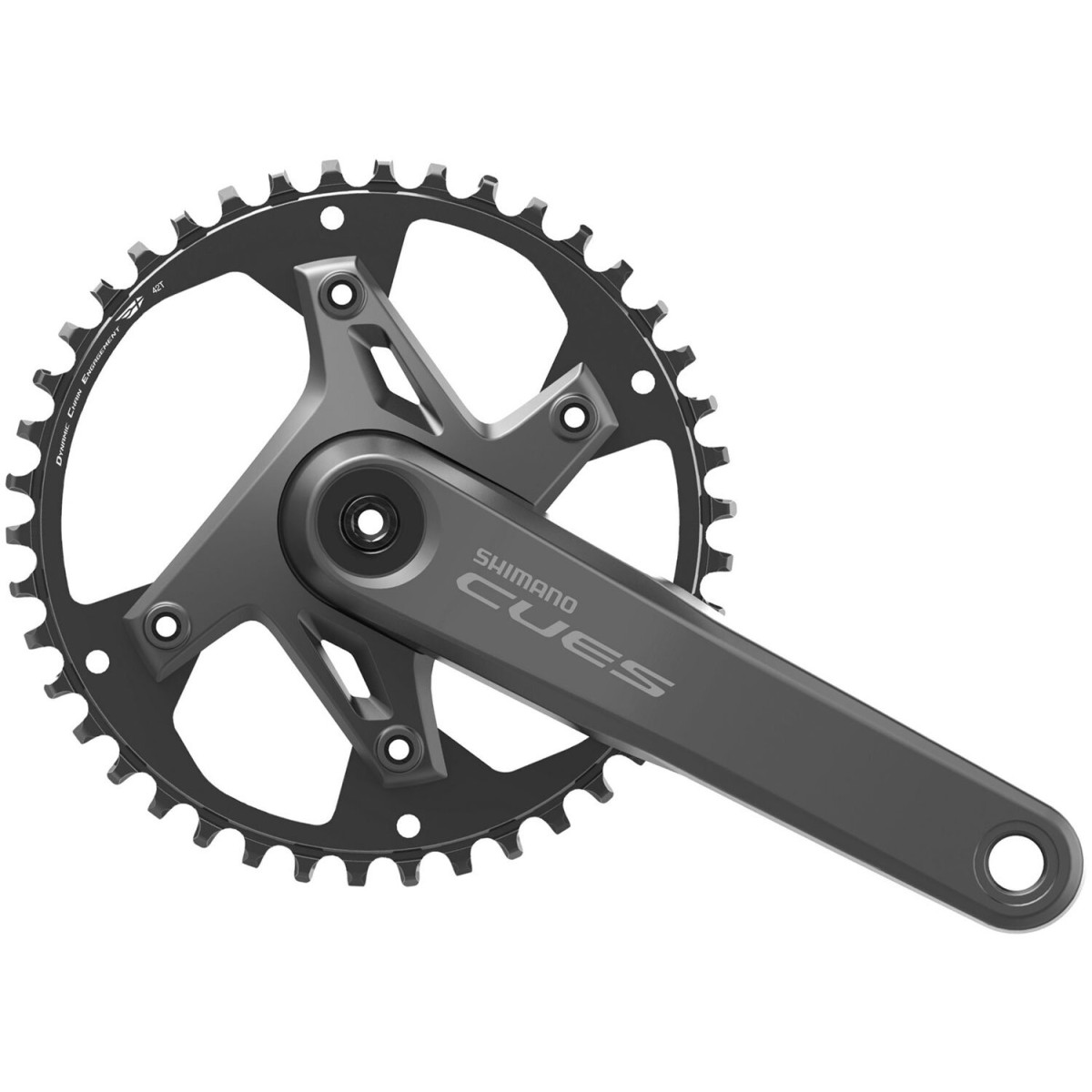 Shimano CUES FC-U6000-1 klaņi | 42T | 1x11/10/9 ātrumu