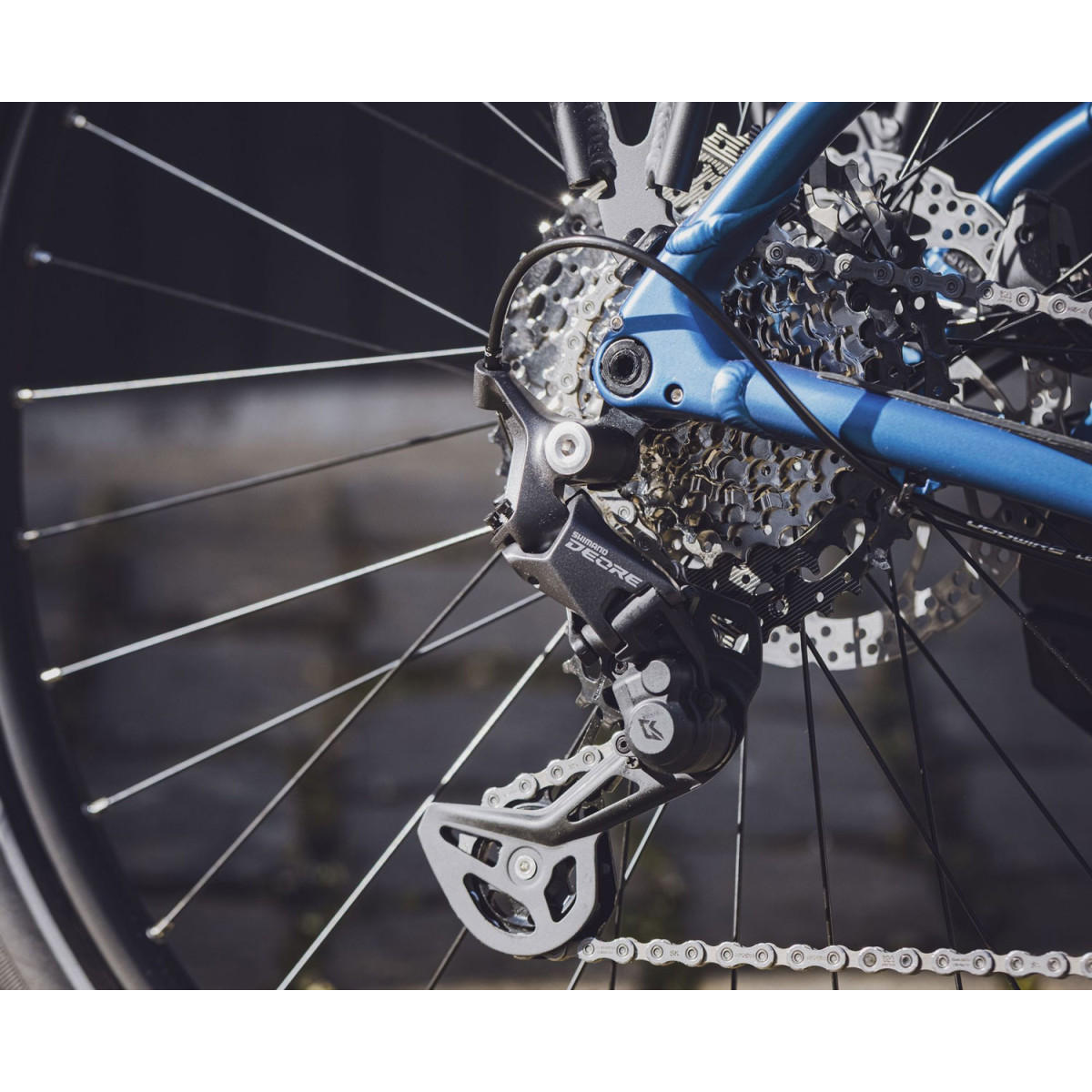 Shimano Deore RD-M5130 GS aizmugurējais pārslēdzējs | 10 ātrumu