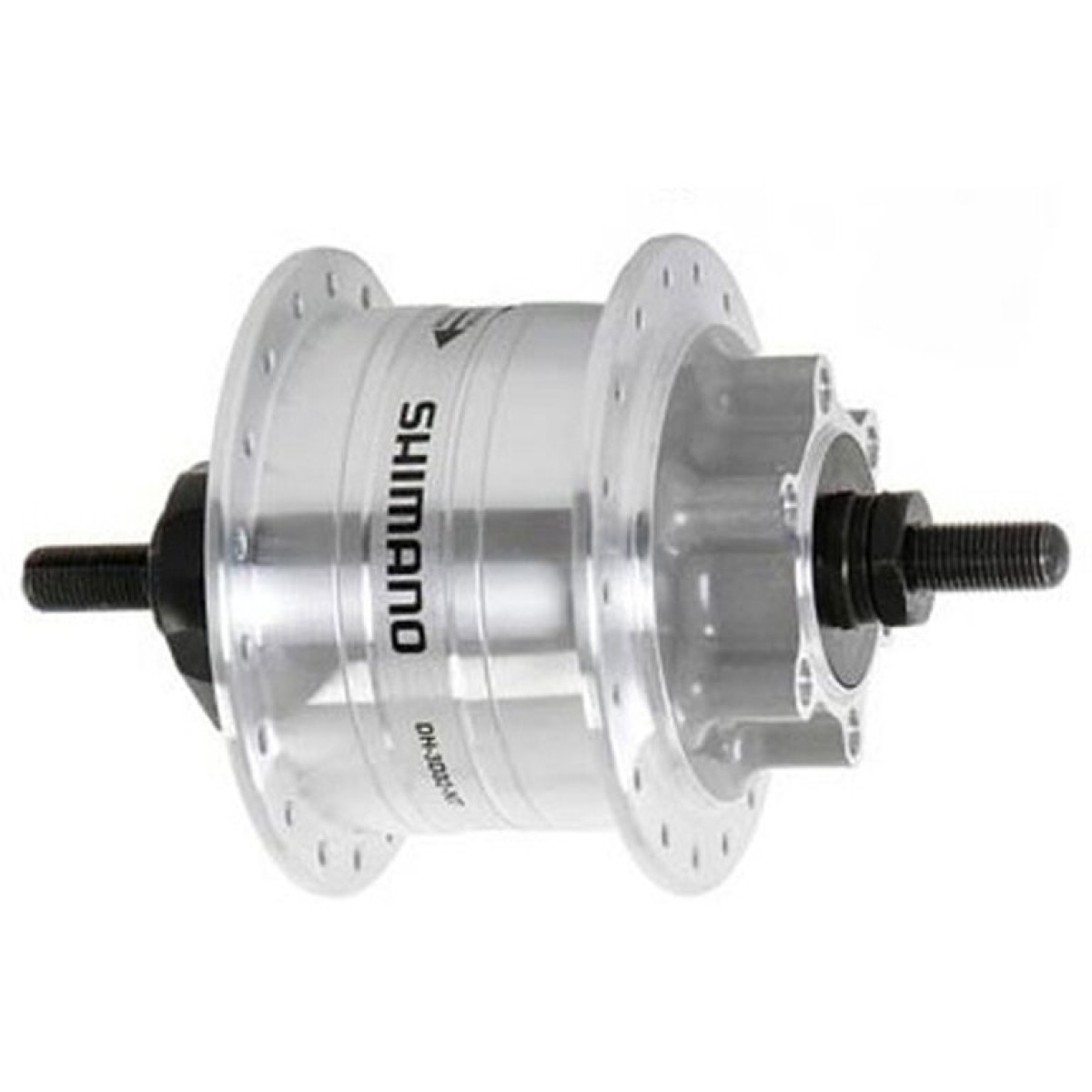 Shimano DH-3D32 priekšējā rumba ar integrētu ģeneratoru | 16-28" | 100x140 mm