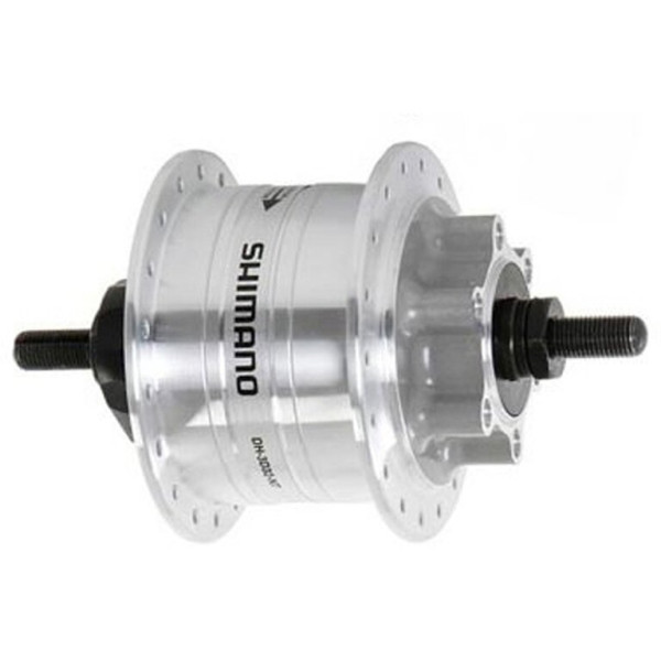 Shimano DH-3D32 priekšējā rumba ar integrētu ģeneratoru | 16-28" | 100x140 mm