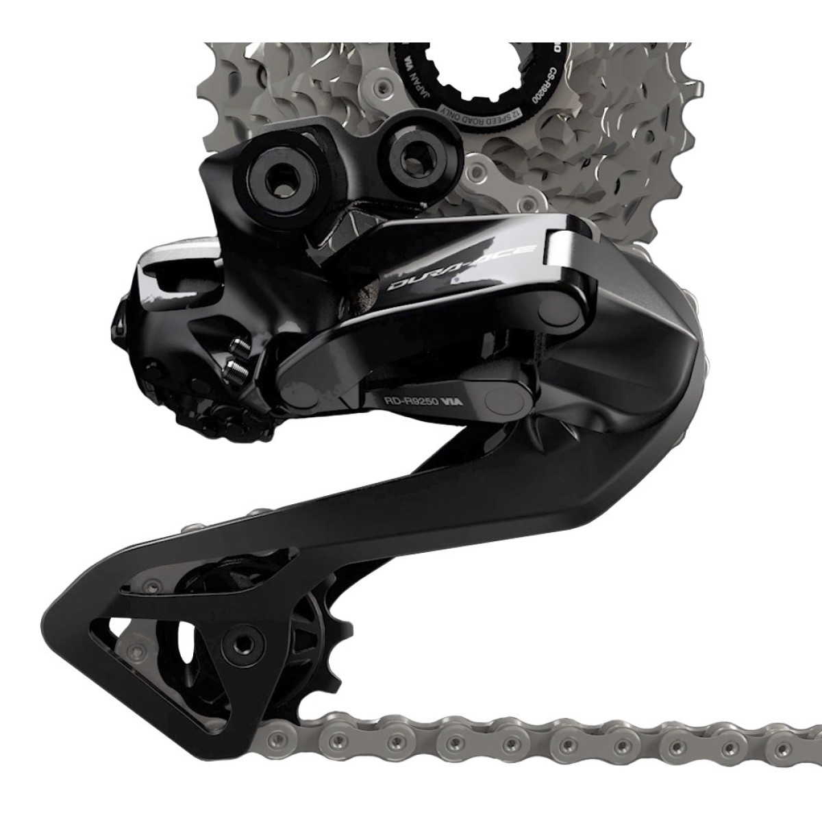 Shimano Dura Ace Di2 RD-R9250 DM aizmugurējais pārslēdzējs | 12 ātrumu 