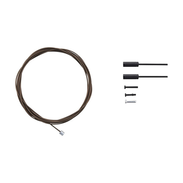 Shimano polimēra universālais ātrumu pārslēgšanas ārējais kabelis | 1.2 x 2100 mm