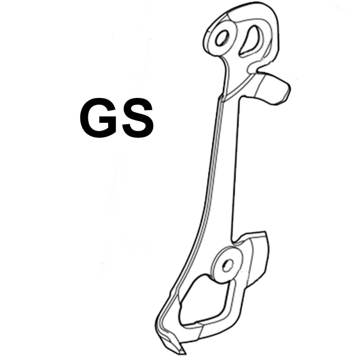 Shimano RD-6800 GS aizmugurējā pārslēdzēja iekšējā kāja