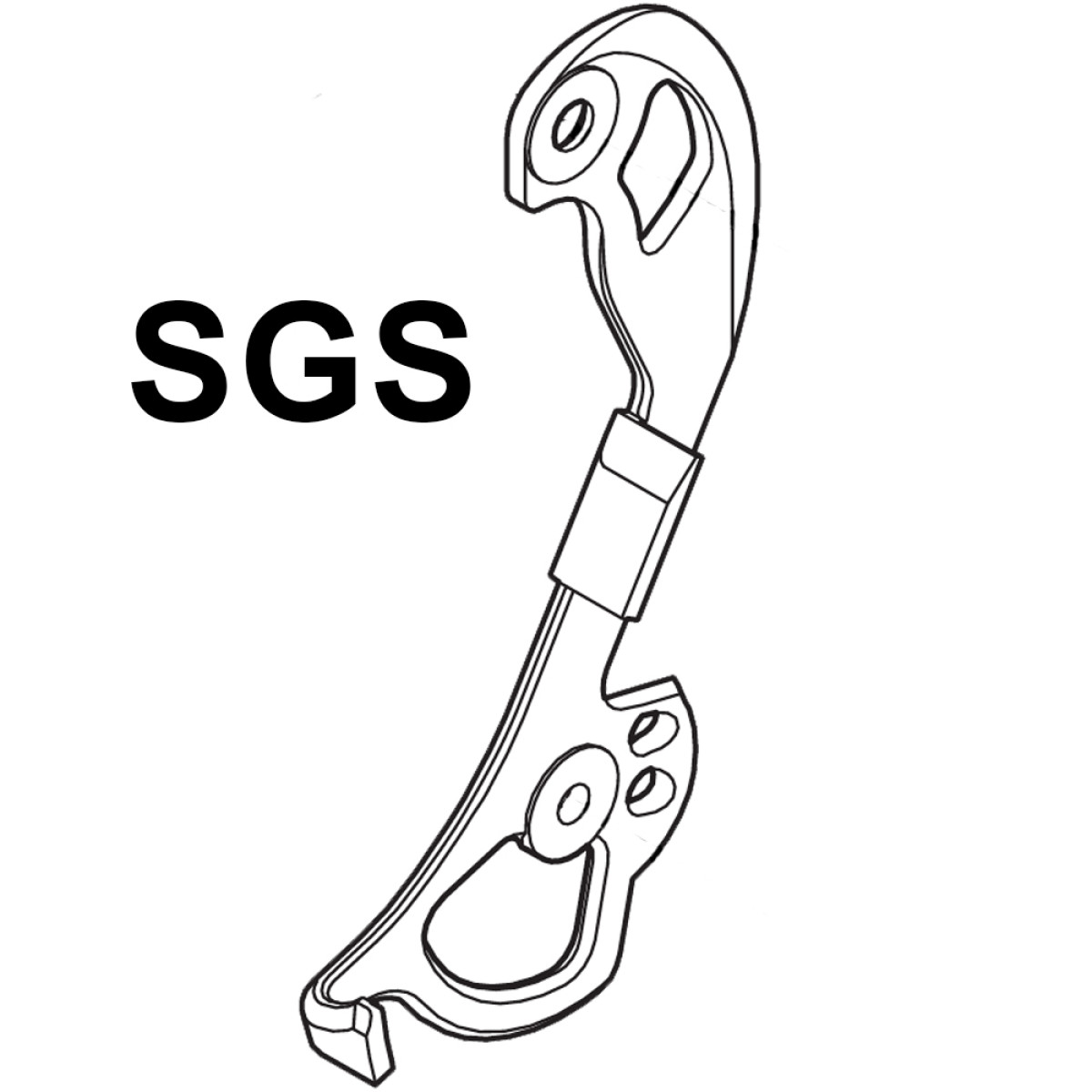 Shimano RD-M772 SGS aizmugurējā pārslēdzēja iekšējā kāja