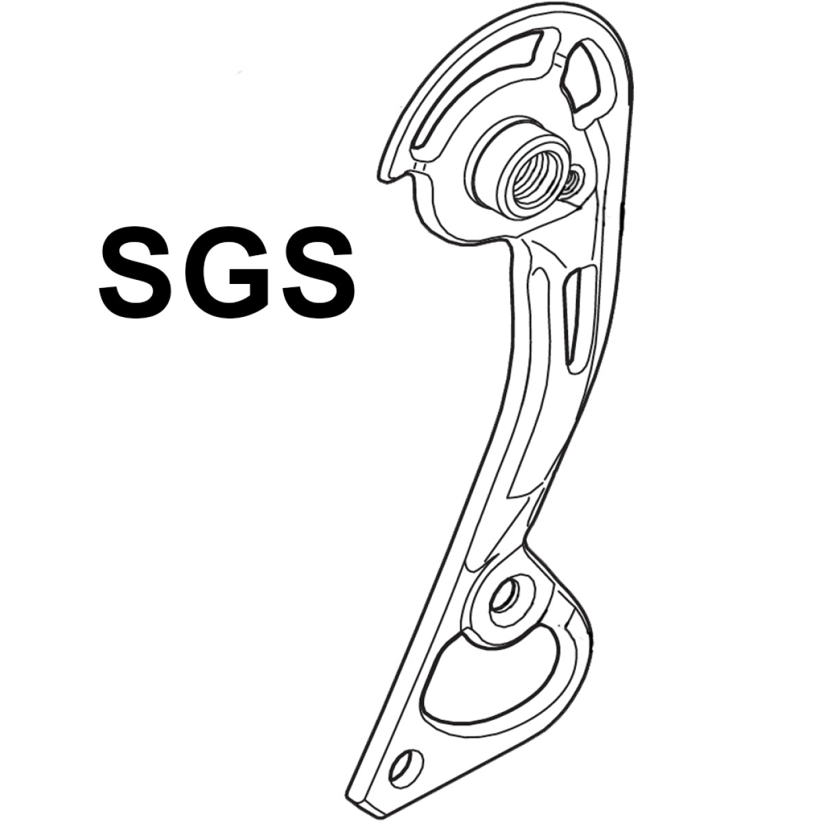 Shimano RD-M980 SGS aizmugurējā pārslēdzēja ārējā kāja
