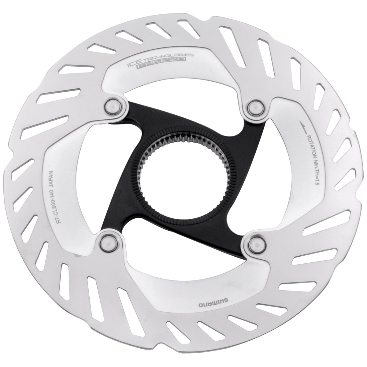 Shimano RT-CL800 Ice-Tech Freeza Center-Lock disku bremžu rotors | ārējais zobojums