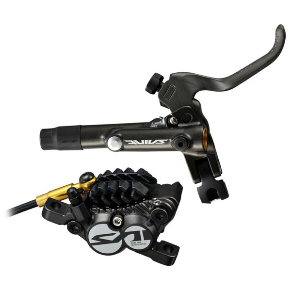 Shimano Saint BL-M820 hidraulisko disku bremžu rokturis ar BR-M820 suports | Labā | Aizmugures