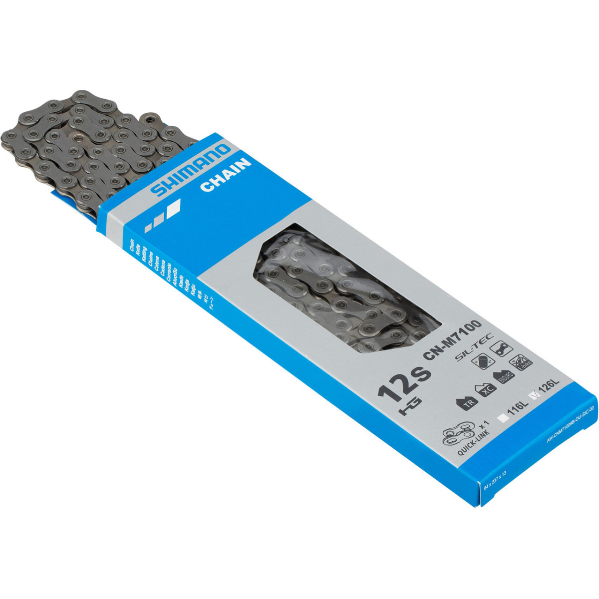 Shimano SLX CN-M7100 ātrās saslēgšanas ķēde | 12 ātrumi