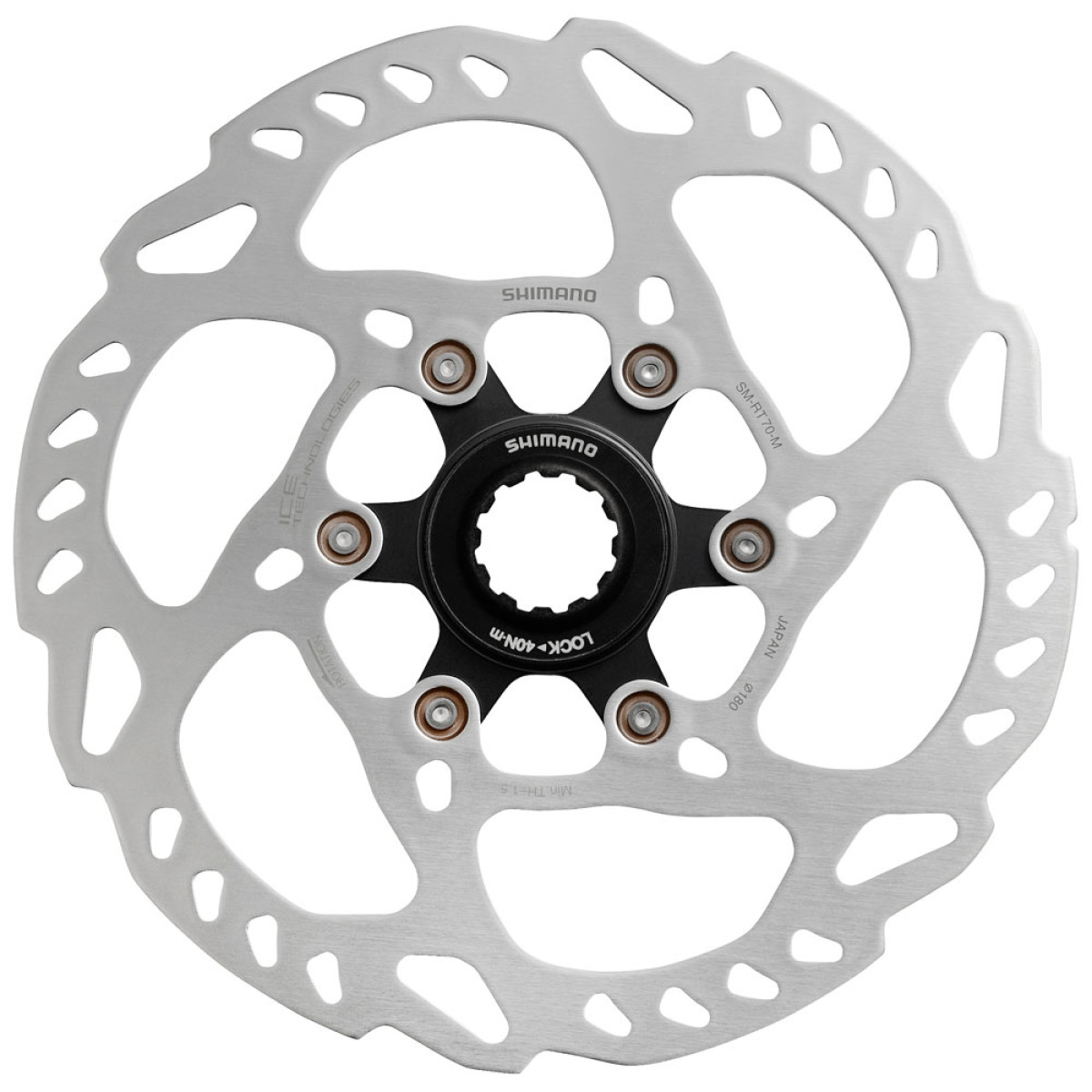 Shimano SLX SM-RT70 Center-Lock disku bremžu rotors | ārējais zobojums