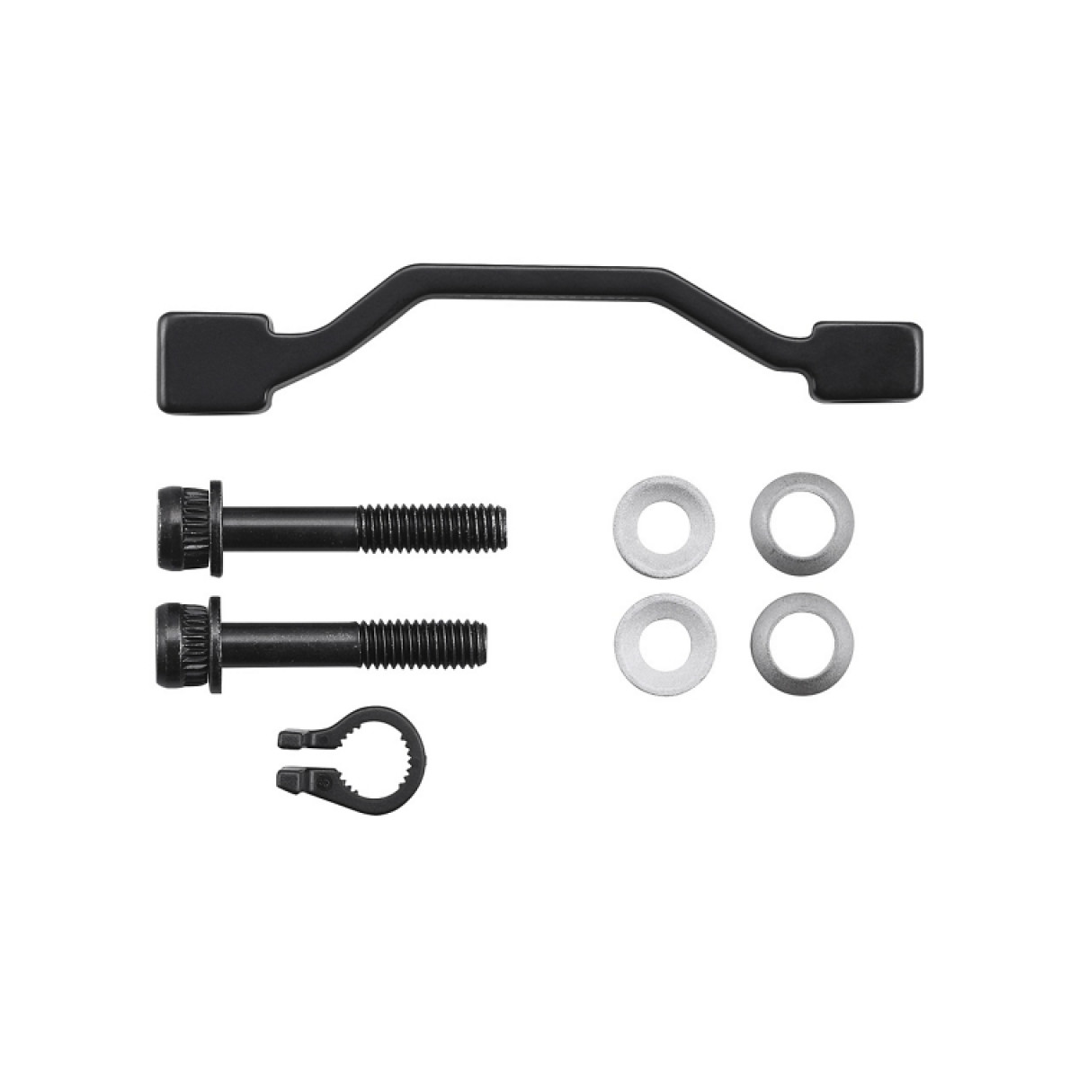 Shimano SM-MA-F220P/PL bremžu suporta adapteris | Priekšējais - aizmugurējais | 220 mm